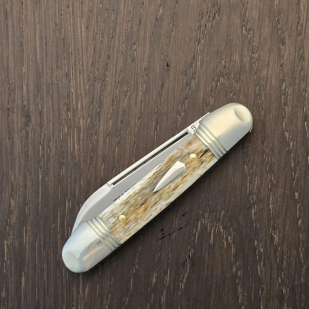 Great Eastern Cutlery #162226 SFO For TSA Knives 1 of 100 in Dyed Camel Bone – gallery image 4
