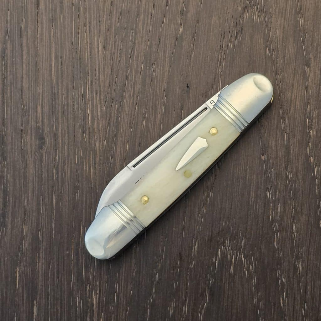 Great Eastern Cutlery #162226 SFO For TSA Knives 1 of 100 in Dyed Camel Bone – gallery image 4