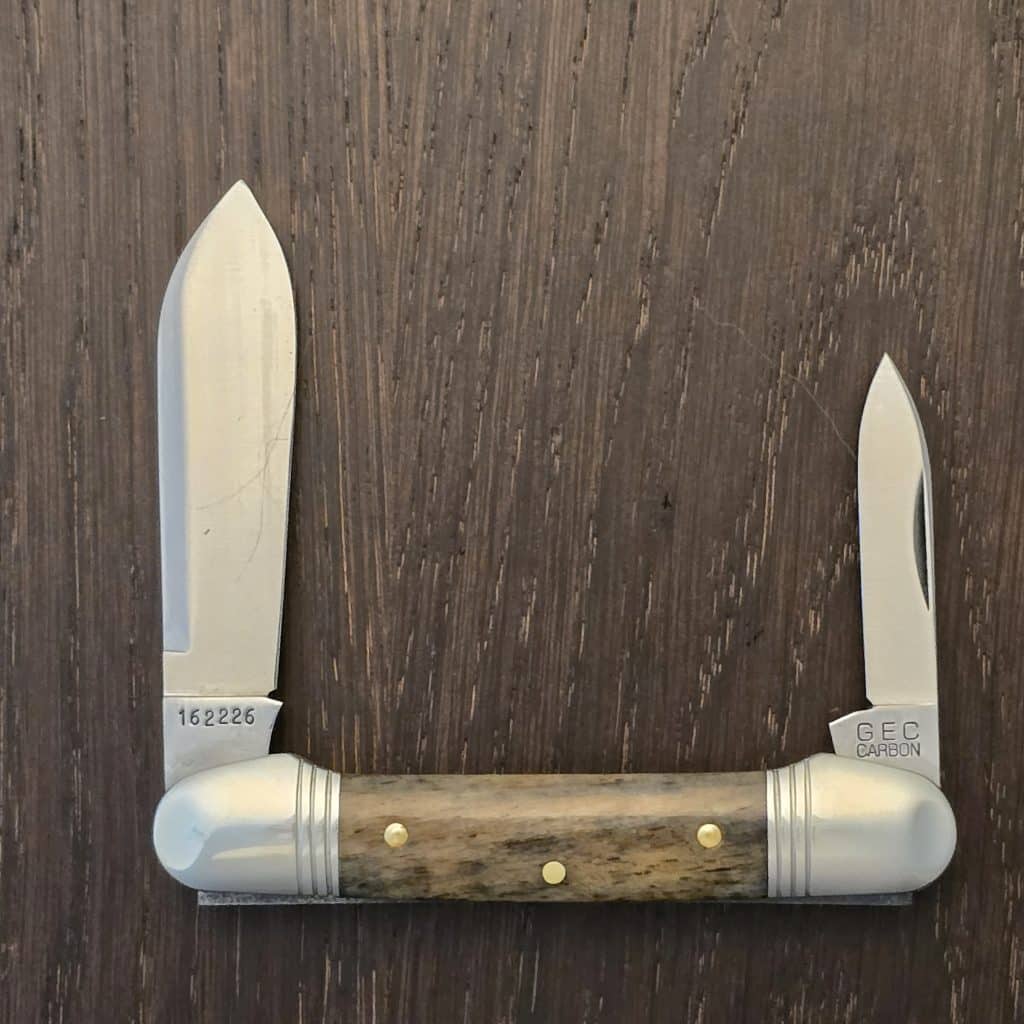 Great Eastern Cutlery #162226 SFO For TSA Knives 1 of 100 in Dyed Camel Bone – gallery image 2