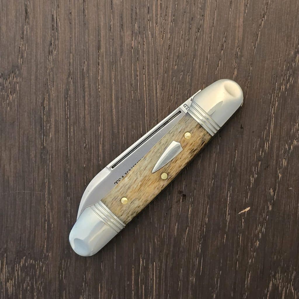 Great Eastern Cutlery #162226 SFO For TSA Knives 1 of 100 in Dyed Camel Bone – gallery image 4