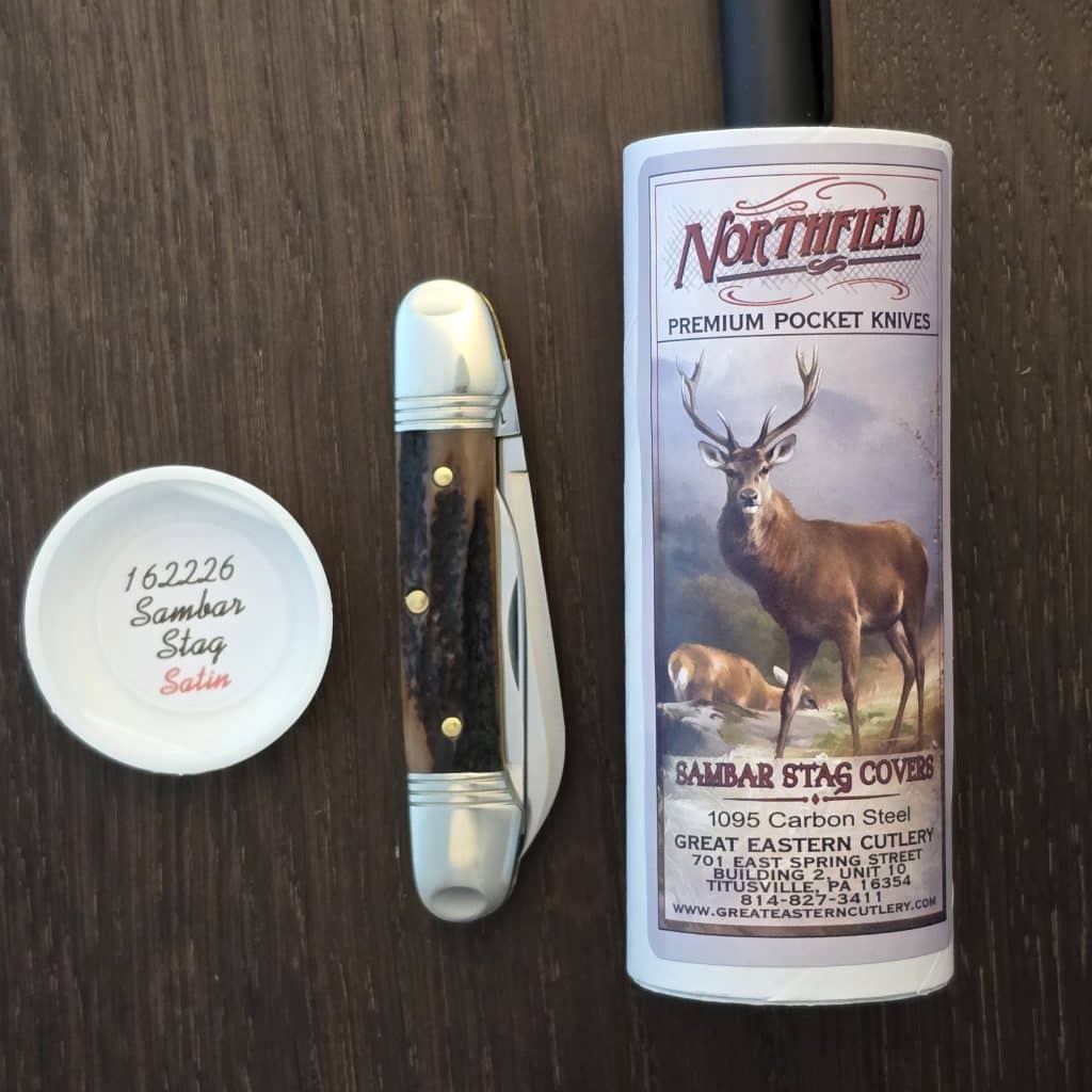 Great Eastern Cutlery #162226 Sambar Stag Satin – gallery image 4