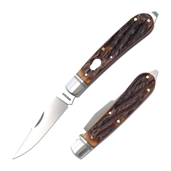 RoseCraft Blades Appalachian Jack in Dapper Jigged Bone and RCT003-DJB – gallery image 1