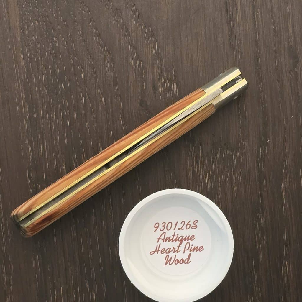 Great Eastern Cutlery #930126 S (short) Antique Heart Pine Wood - Image 2