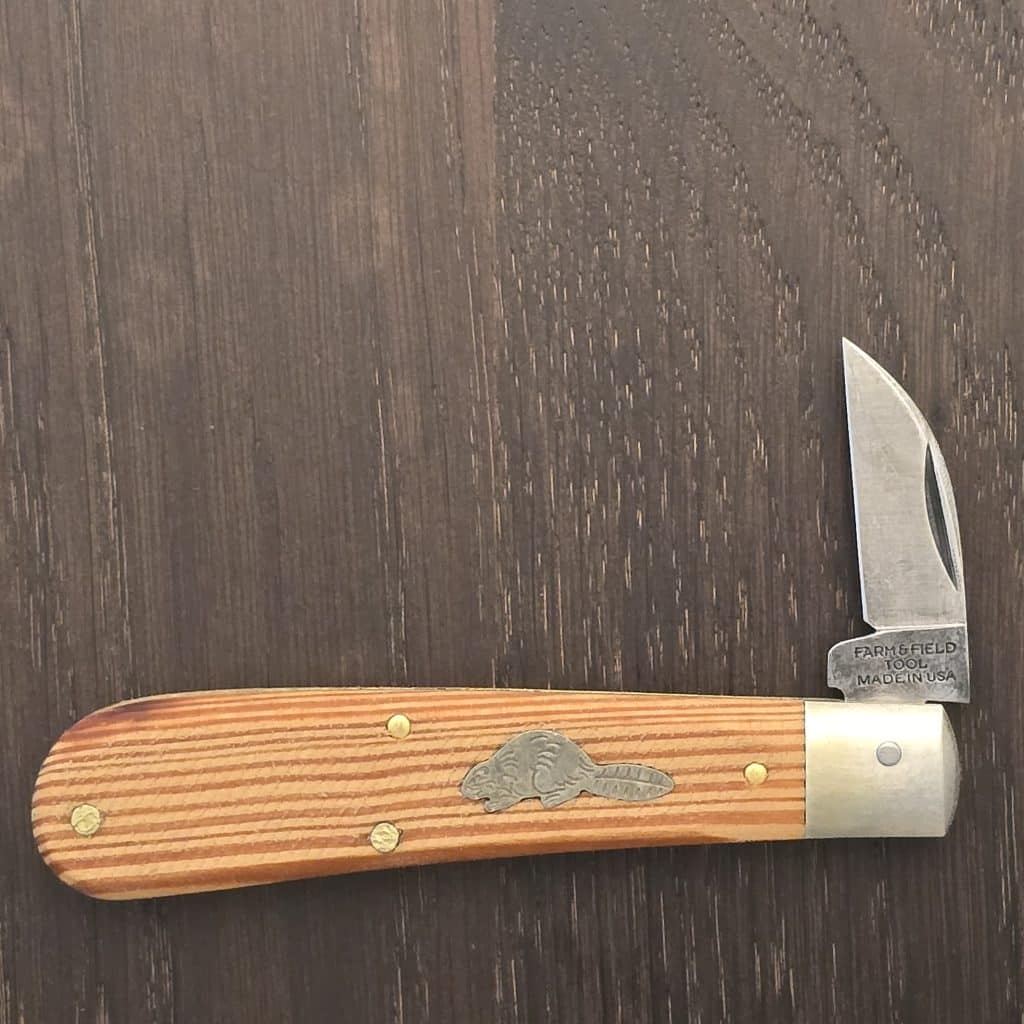 Great Eastern Cutlery #930126 S (short) Antique Heart Pine Wood - Image 3