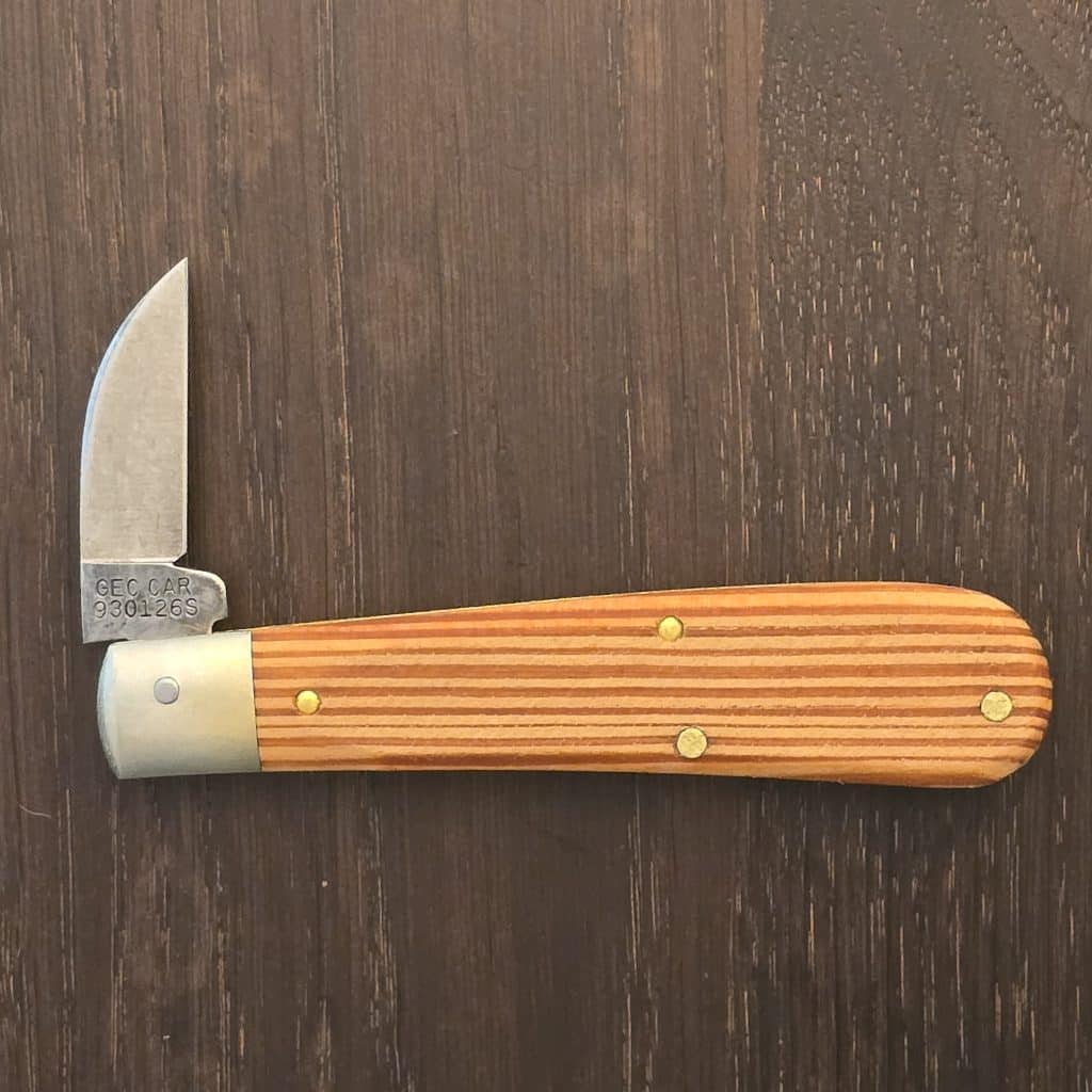 Great Eastern Cutlery #930126 S (short) Antique Heart Pine Wood - Image 4