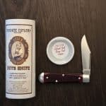 Great Eastern Cutlery #141118 Blood Red Saw Cut Bone