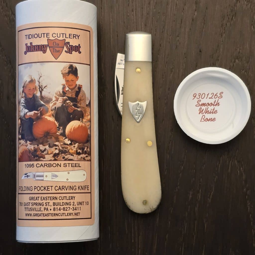 Great Eastern Cutlery #930126 S (short) Smooth White Bone