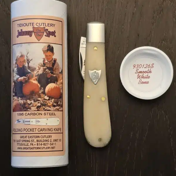 Great Eastern Cutlery #930126 S (short) Smooth White Bone – gallery image 1