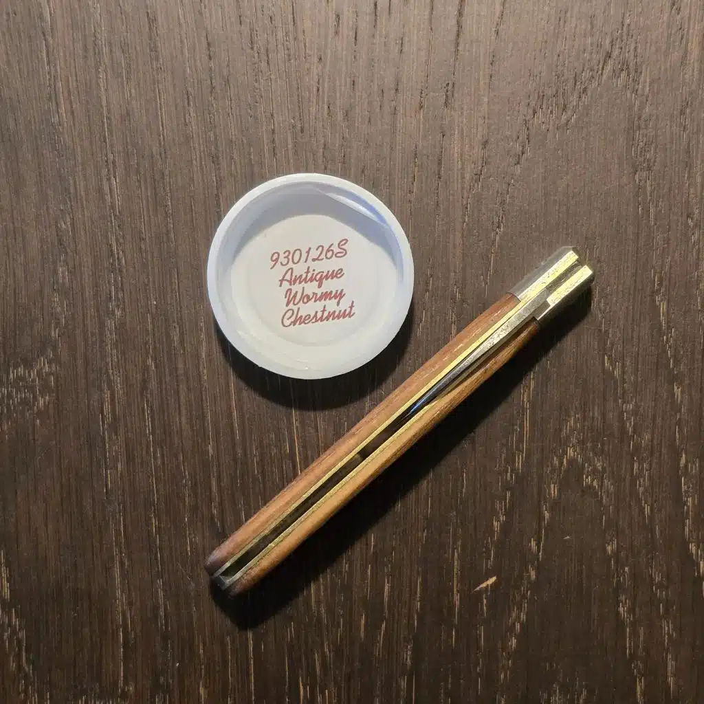 Great Eastern Cutlery #930126 S (short) Antique Wormy Chestnut - Image 3