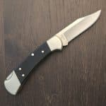 Buck 112 USA Ranger Pro in Black Textured G10 and S30V Blade W/ Collectors box and LeatherSheath