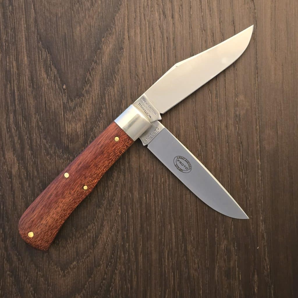 Great Eastern Cutlery #728226 Bloodwood French Creek Trapper PROTOTYPE – gallery image 4