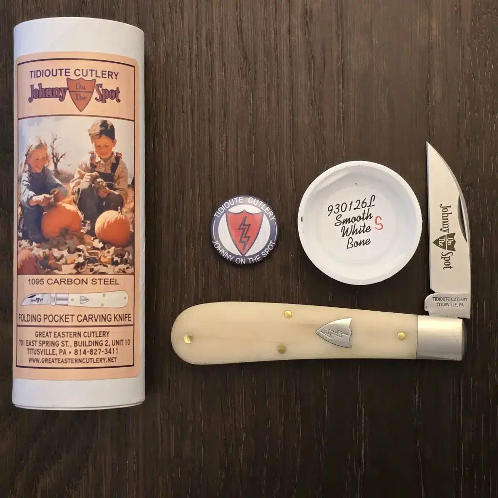Great Eastern Cutlery #930126 L (long) Smooth White Bone (discounted store model)