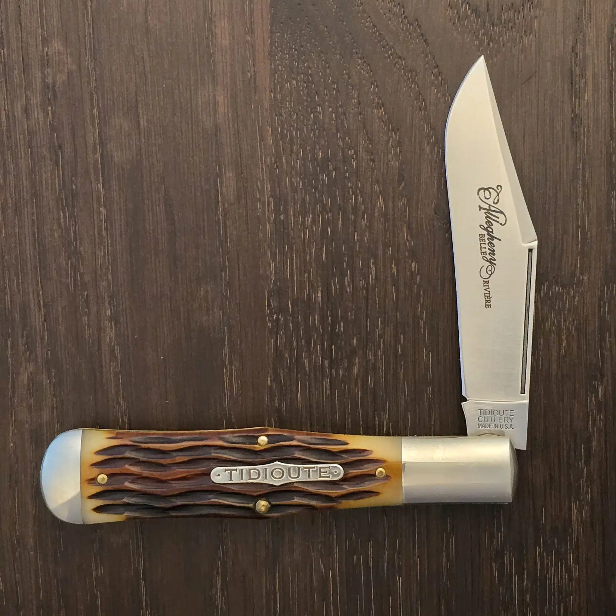 Great Eastern Cutlery #971119 Autumn Gold Jigged Bone