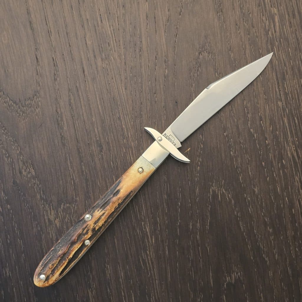 Tuna Valley Cutlery Mountain Cougar Genuine Stag Clip Blade w/154CM (1 of 30)