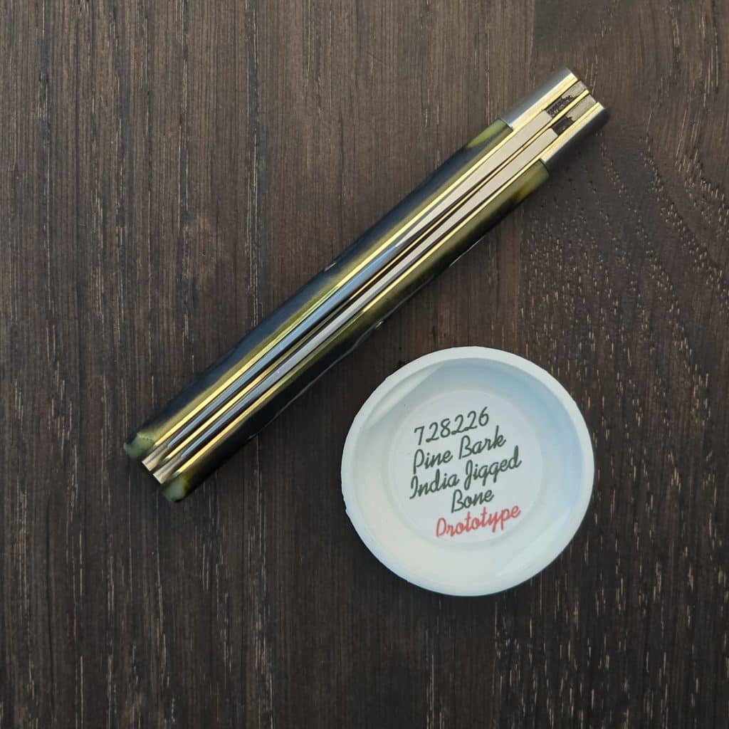 Great Eastern Cutlery PROTOTYPE #728226 TIDIOUTE CUTLERY, FRENCH CREEK TRAPPER, PINE BARK INDIA JIGGED BONE – gallery image 2