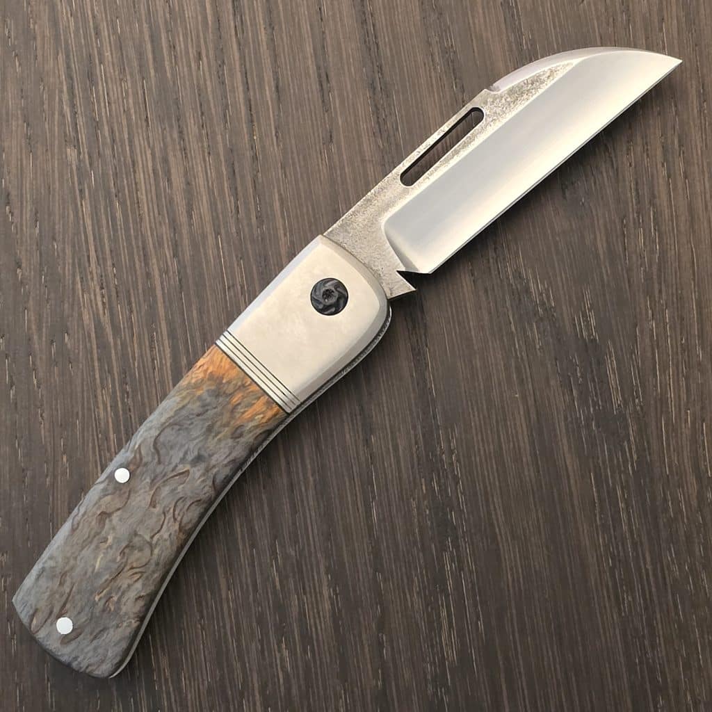 K'Roo Custom Eagle Chunky Frank in Dyed Karelian Burch Burl and Magnacut Created 8/2026 by W. O'Kelly – gallery image 2