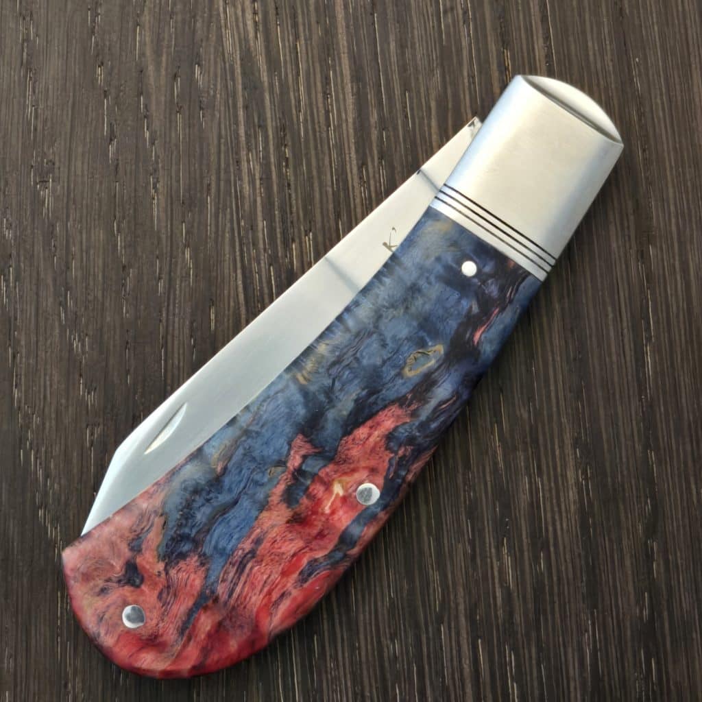 K'Roo Custom Classic Cotton Sampler in Dyed Karelian Burch Burl and RWL 34 Created 8/2026 by W. O'Kelly – gallery image 6