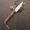 Northern Knife Works Dart in Brown Micarta, Orange G10 Scales and CPM 15V