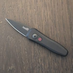 Kershaw 7500BLK Launch 4 AUTO Folding Knife 1.9" CPM-154 Black Cerakote Blade, Aluminum Handles