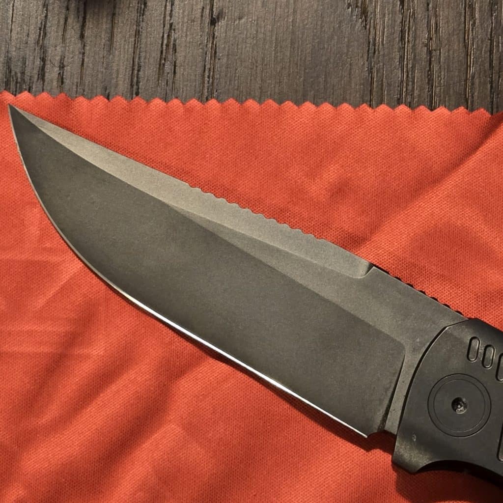 CKF Knives Gnome 2.0 By Danila Marechek in M398/ Damasteel/ Magnacore and Zicu Ti Used – gallery image 7