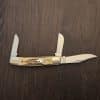 KA-BAR Dog Head Rancher WRA90 in Stag 1990's Jim Parker Era SN210