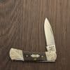 Case XX USA No 59672 Worked Bolster Ebony Wood Smooth Lockback 71225L SS
