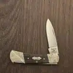 Case XX USA No 59672 Worked Bolster Ebony Wood Smooth Lockback 71225L SS