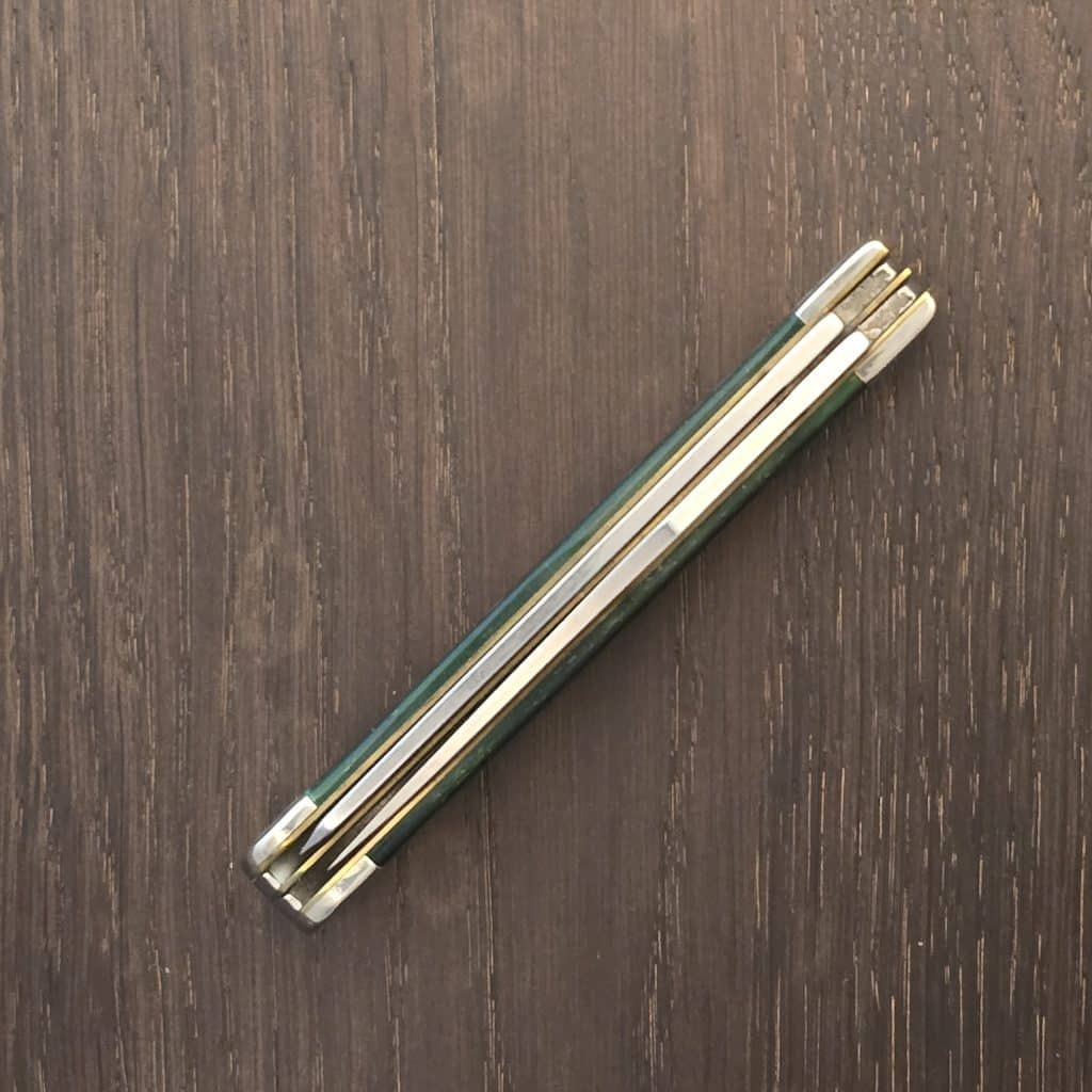 Case XX USA No 60323 Bermuda Green Smooth Bone Trapper 6254 SS – gallery image 3