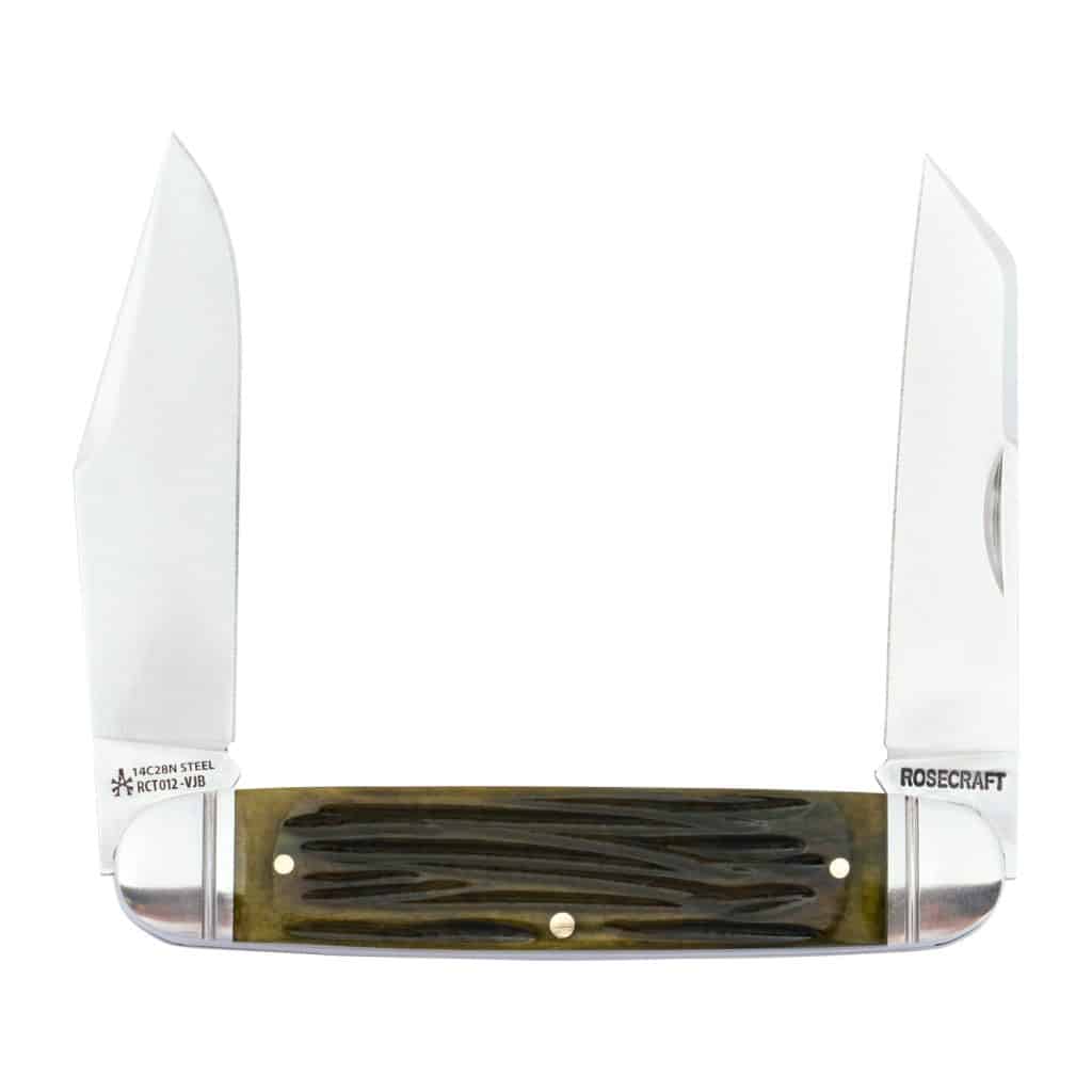 RoseCraft Blades Briarpatch Jack Vintage Jigged Bone RCT012-VJB – gallery image 6