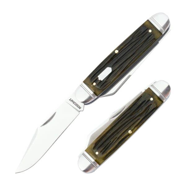 RoseCraft Blades Briarpatch Jack Vintage Jigged Bone RCT012-VJB – gallery image 1