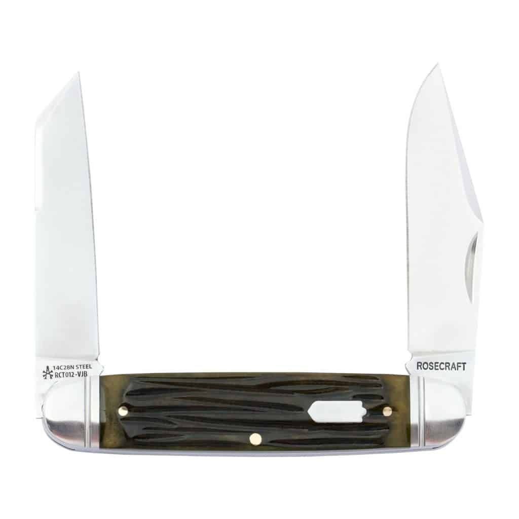 RoseCraft Blades Briarpatch Jack Vintage Jigged Bone RCT012-VJB – gallery image 7