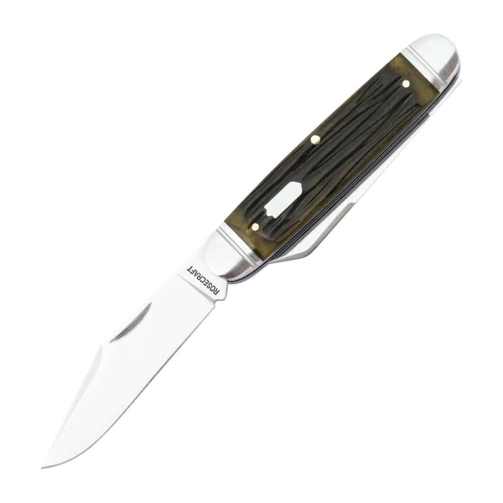 RoseCraft Blades Briarpatch Jack Vintage Jigged Bone RCT012-VJB – gallery image 5