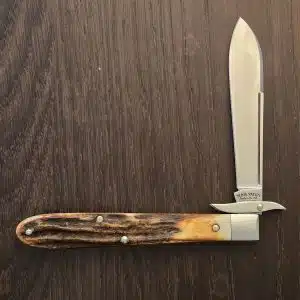 Tuna Valley Cutlery Mountain Cougar Genuine Stag Spear w/154CM (1 of 30)