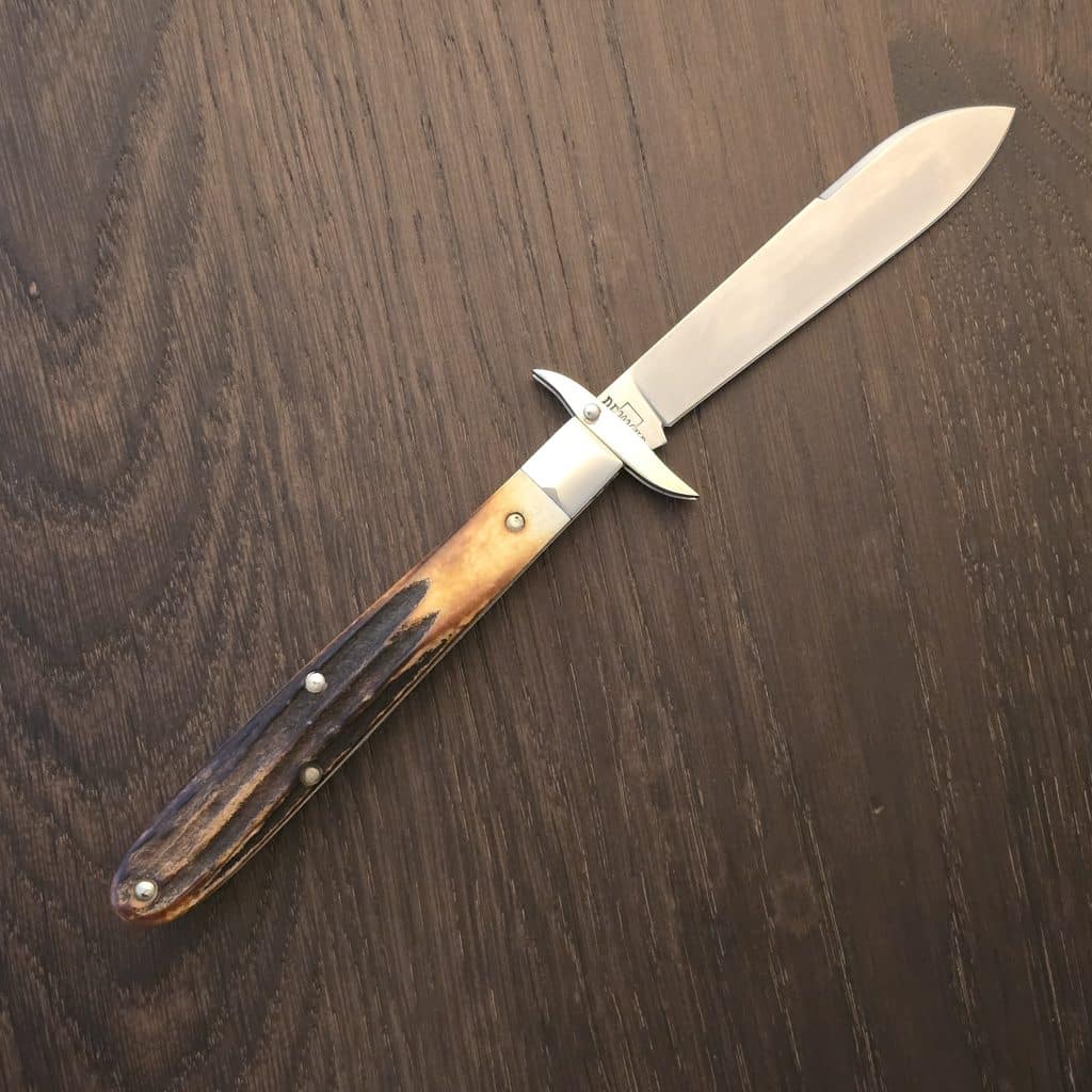 Tuna Valley Cutlery Mountain Cougar Genuine Stag Spear w/154CM (1 of 30) – gallery image 2