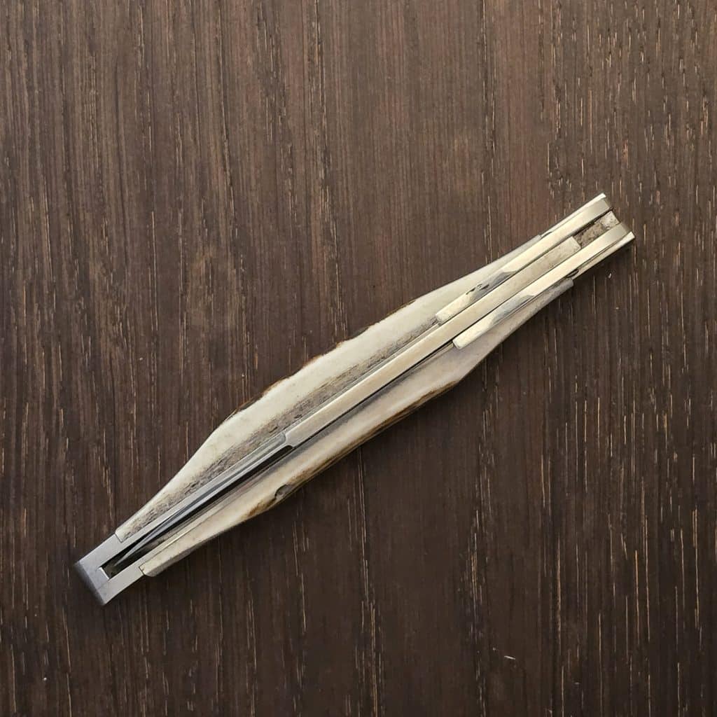 Tuna Valley Cutlery Mountain Cougar Natural Elk Stag Spear w/154CM (1 of 30) End Cap – gallery image 3