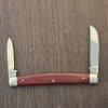 Hen & Rooster / A.G. Russell Gentleman's Congress Folder #273 CR Vintage (1975-1980) in Coral Rucarta and German Stainless