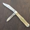 Case XX USA GS225 1/2 Coke Bottle 1889-1989 Centennial Knife in Gold Flake and SS (SN103)