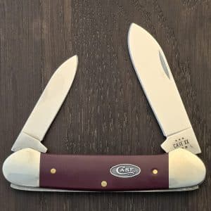 Case XX No 30463 Mulberry Synthetic Smooth Canoe 42131 SS