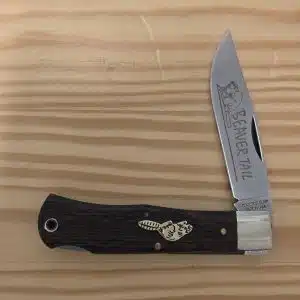Great Eastern Cutlery #721110 L Jigged Bocote Wood Beaver Tail SN 26 of 50