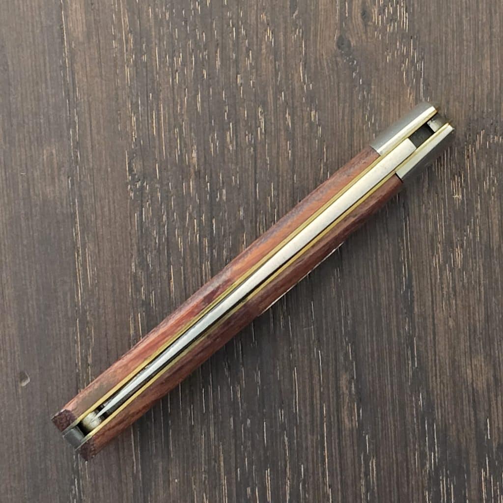 Great Eastern Cutlery #720110 L Jigged Bubinga Wood Beaver Tail SN 24 of 50 – gallery image 3