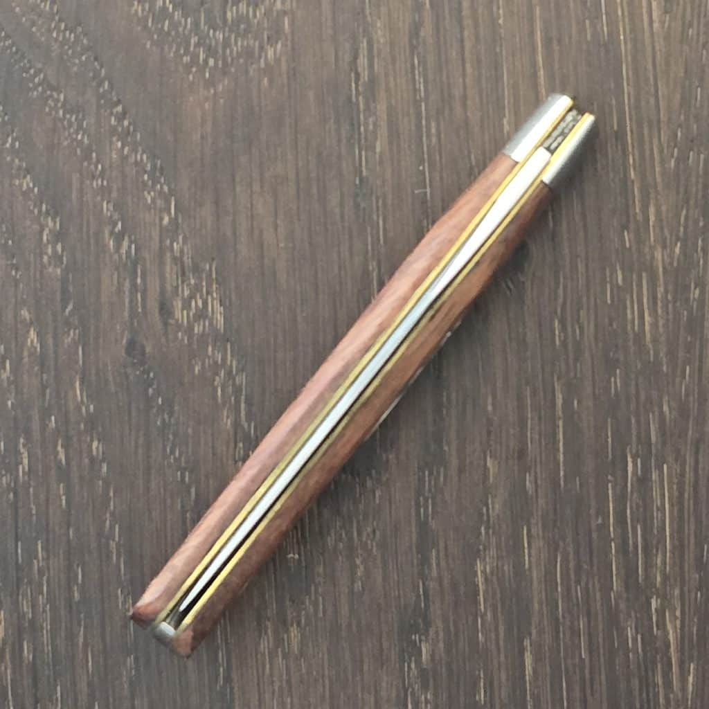 Great Eastern Cutlery #480110 Jigged Bubinga Wood Beaver Tail – gallery image 2