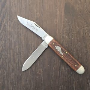 Great Eastern Cutlery #541217 Jigged Brazilian Cherry Wood
