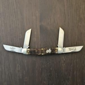 Great Eastern Cutlery #913424 Antiqued Stained Jigged Bone SFO for Frank's Classic Knives