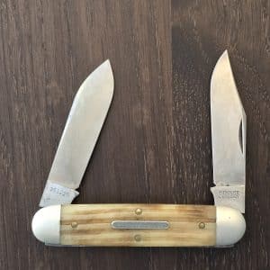 Great Eastern Cutlery #351225 Cowhide Jigged Bone (used)