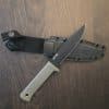 Cold SteelSRK Compact with FDE Grip and Black Blade CS-49LCKD-DEBK