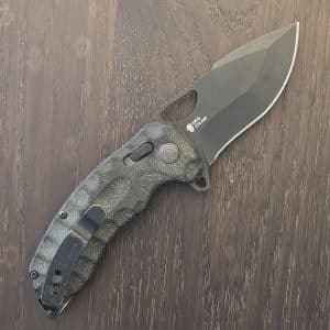 SOG Kiku XR Blackout 12-27-02-57 CTS-XHP XR Lock Flipper Tanto #AV0133
