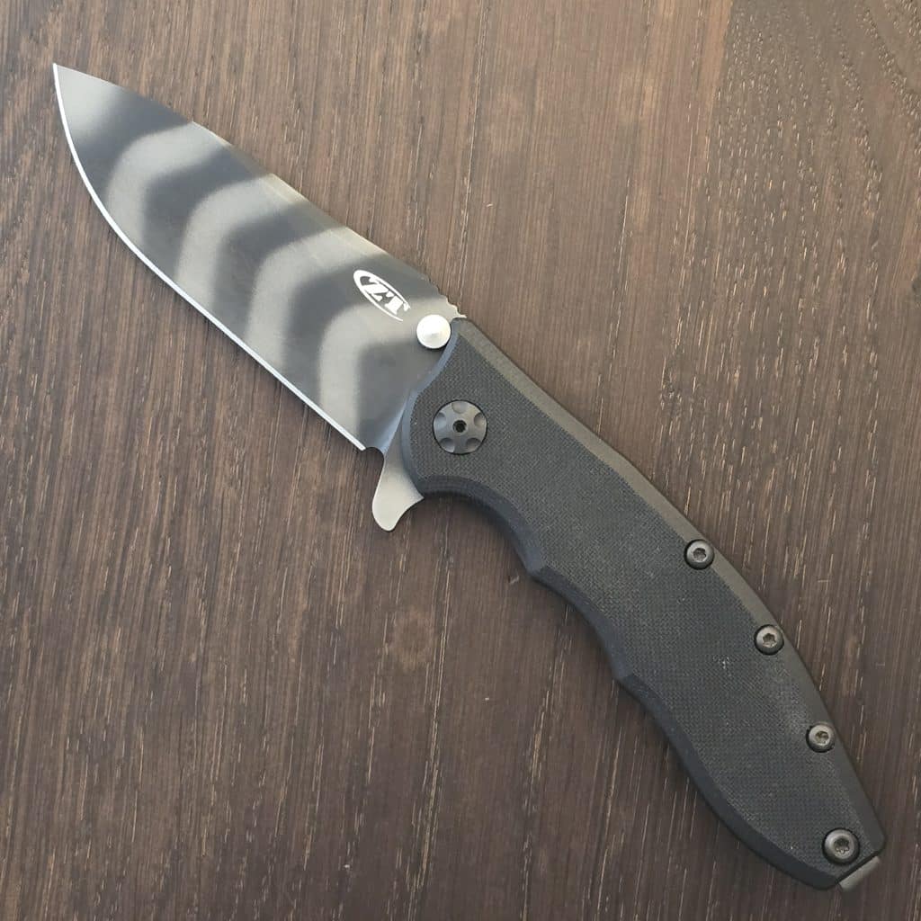 ZT Zero Tolerance 0562TS Hinderer KVT BLK G10/ 20CV TS – gallery image 3