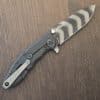 ZT Zero Tolerance 0562TS Hinderer KVT BLK G10/ 20CV TS