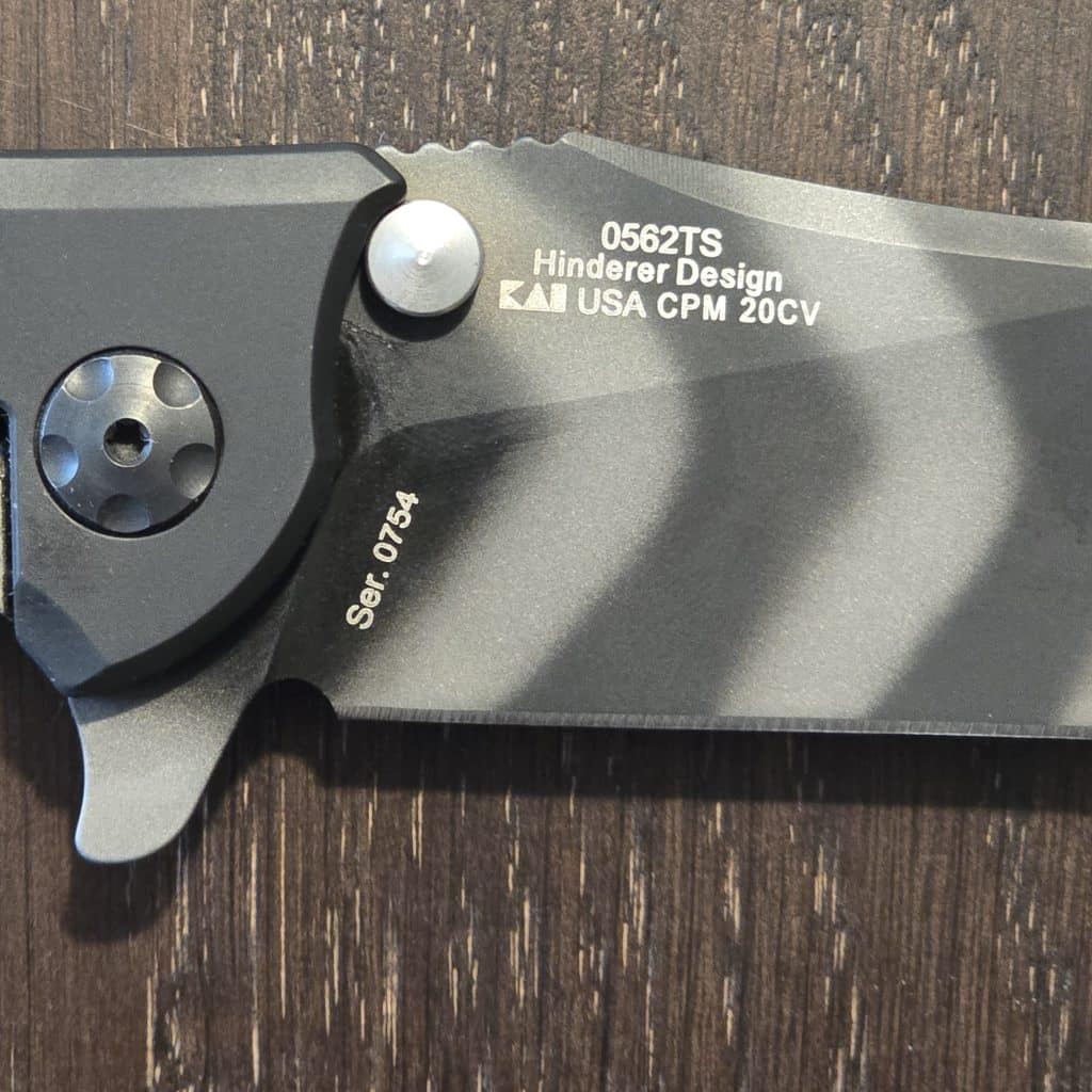 ZT Zero Tolerance 0562TS Hinderer KVT BLK G10/ 20CV TS – gallery image 2