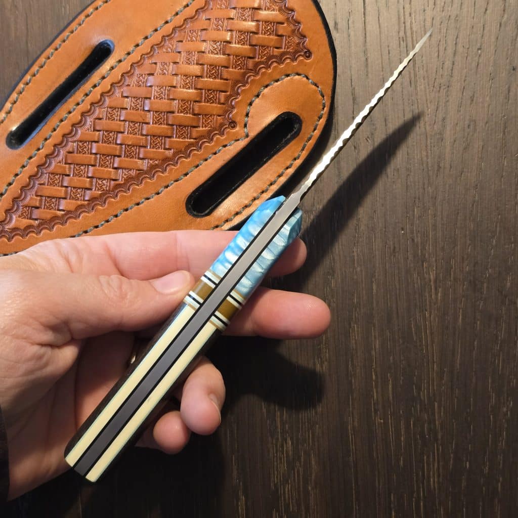 High Country Knife Co. By Kyle Chapman, Cerokoted Fixed Blade – gallery image 3
